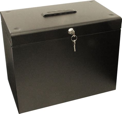 amazon metal box|metal storage box with lid.